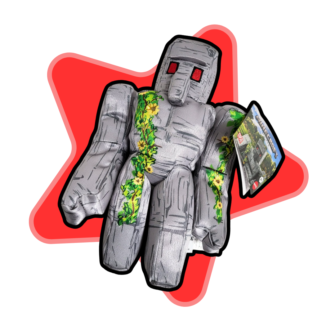 2025 Minecraft Iron Golum 10" Plush Toy