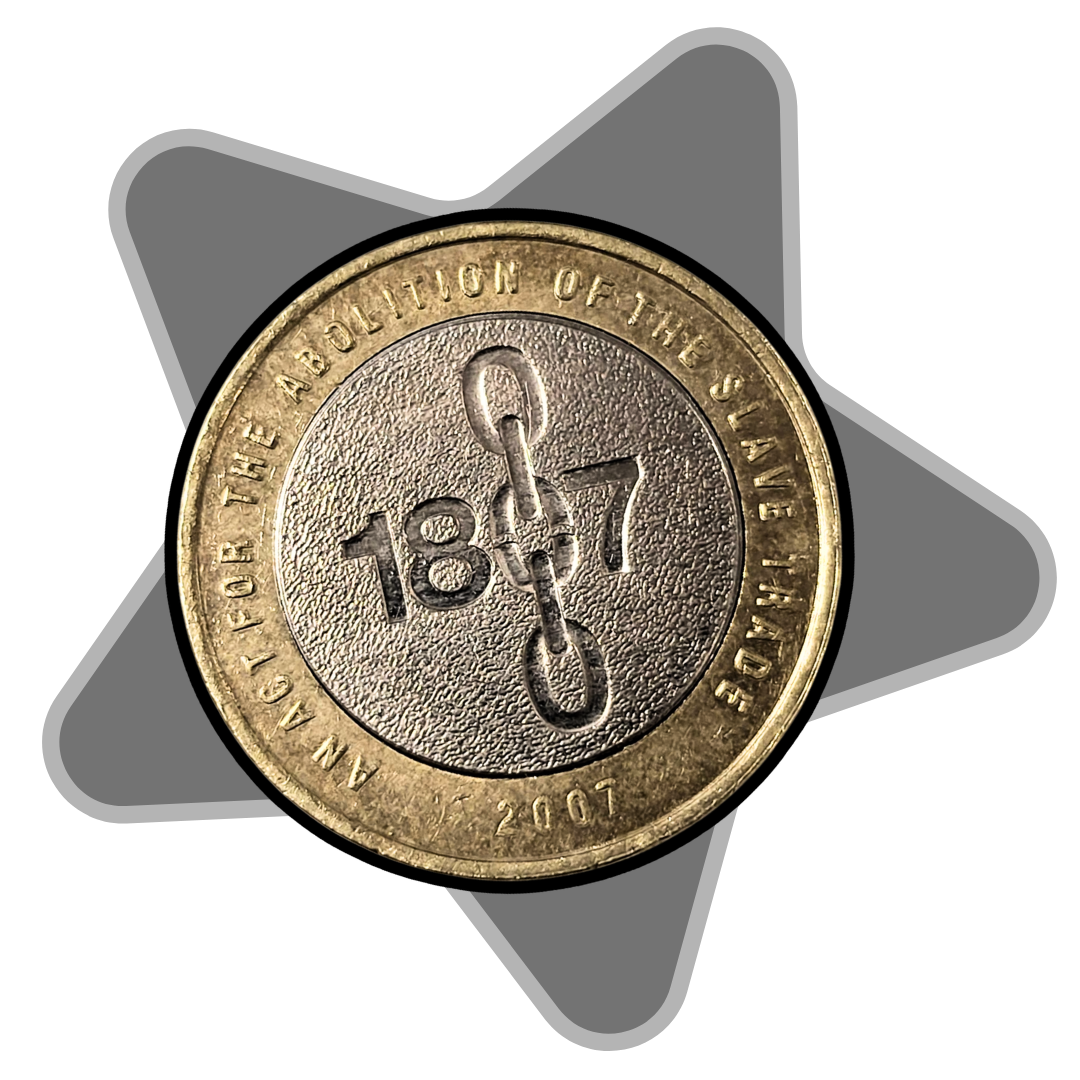 1807-2007 The Bicentenary of the Abolition of the Slave Trade in the British Empire £2 two pounds coin