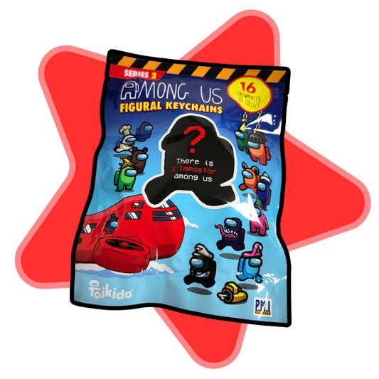 2022 Official Among Us Figural Keychains Series 2 crewmates blind bag Innersloth NEW