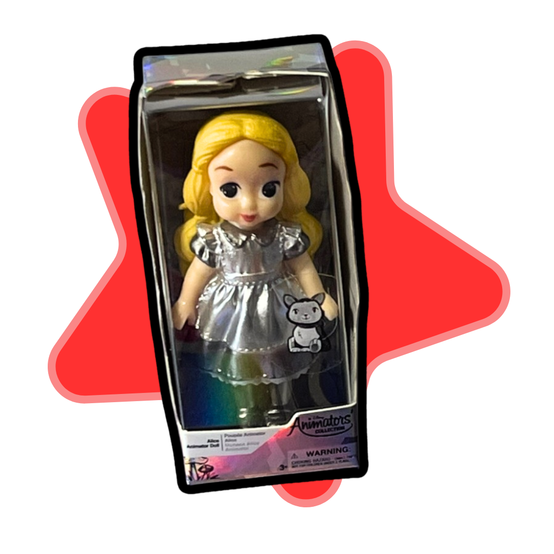 2023 ZURU Mini Brands! Disney Platinum 100 Alice Doll Tiny Toy VGC