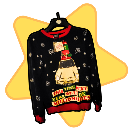 2024 Official OF&H Only Fools & Horses Christmas Jumper S Small slim fit George NWT