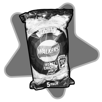 Walkers Limited Edition Roast Chicken with Heinz Mayonaise 5-pack