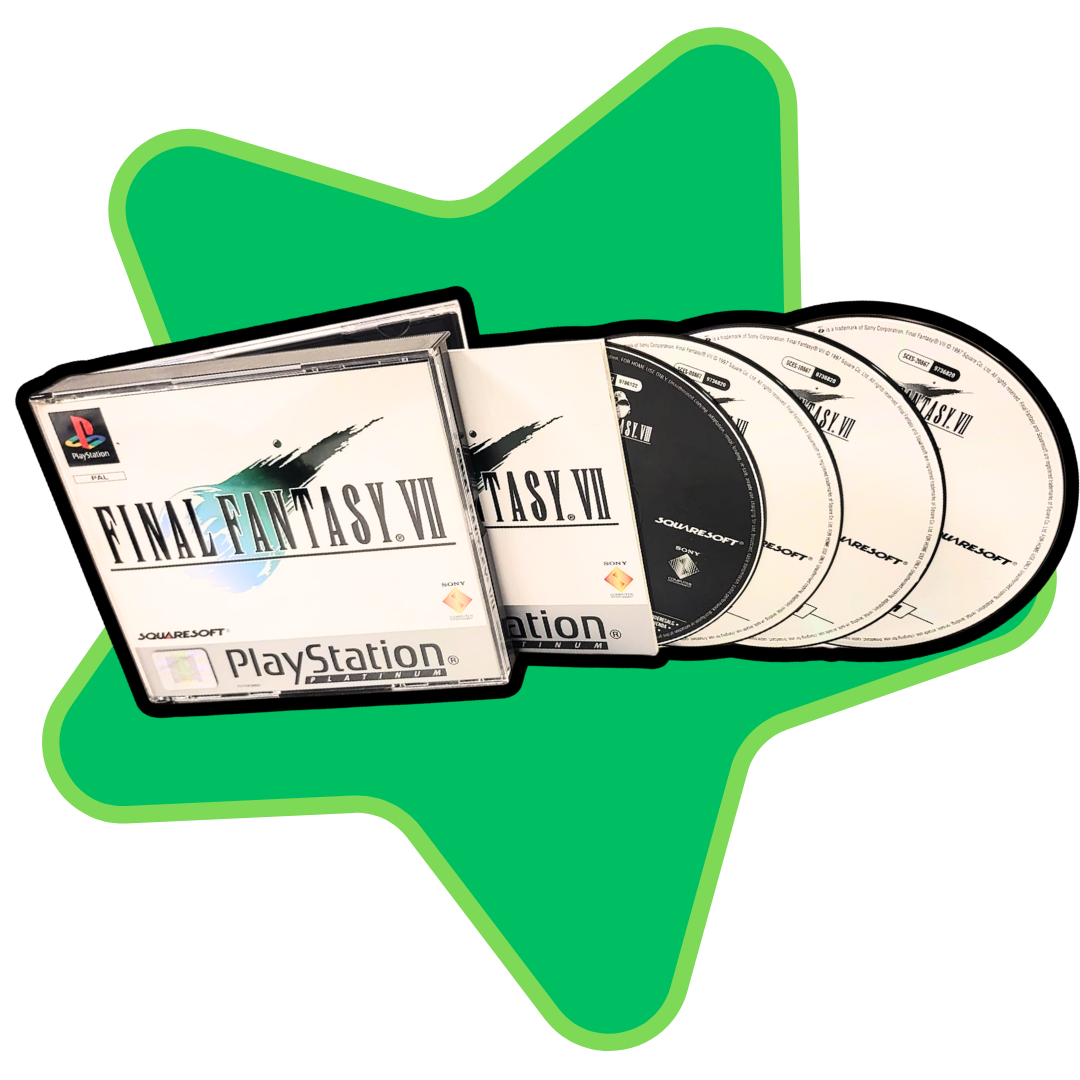Sony Playstation FF7 Final Fantasy VII Playstation Game