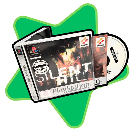 2000 PAL Silent Hill Playstation game Platinum complete PS1 VGC